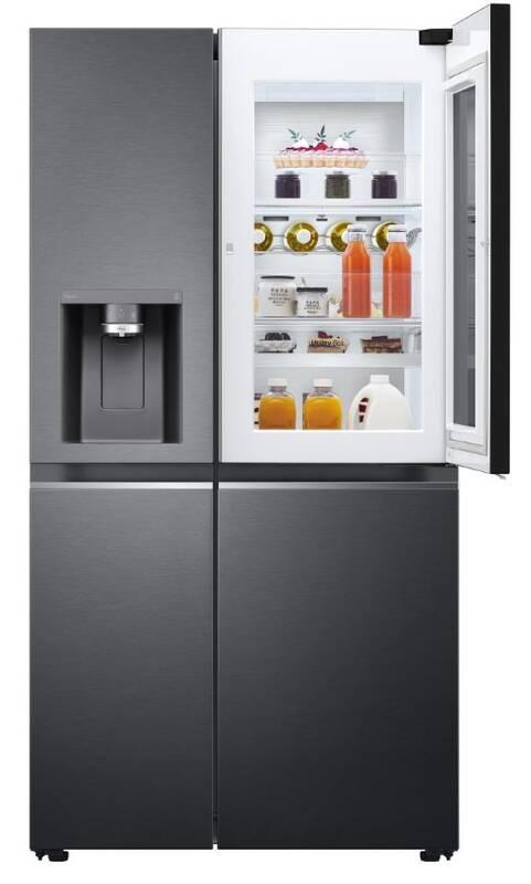 Americká lednice LG GSXV90MCAE černá, Americká, lednice, LG, GSXV90MCAE, černá