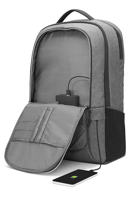 Batoh na notebook Lenovo Urban B730 na 17" šedý