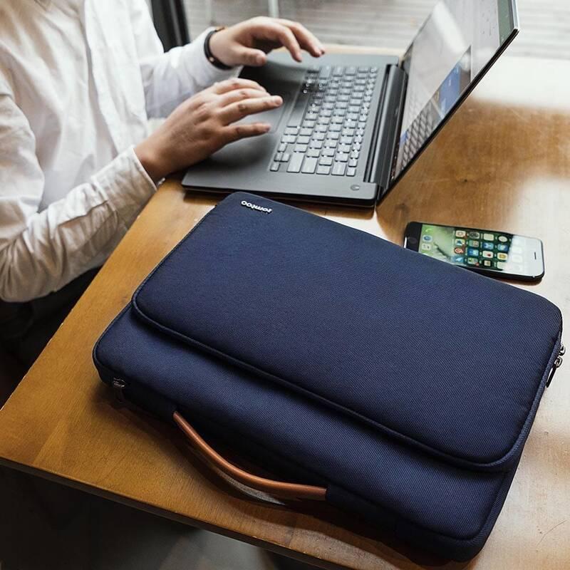 Brašna na notebook tomtoc Briefcase na 13" MacBook Pro Air modrá