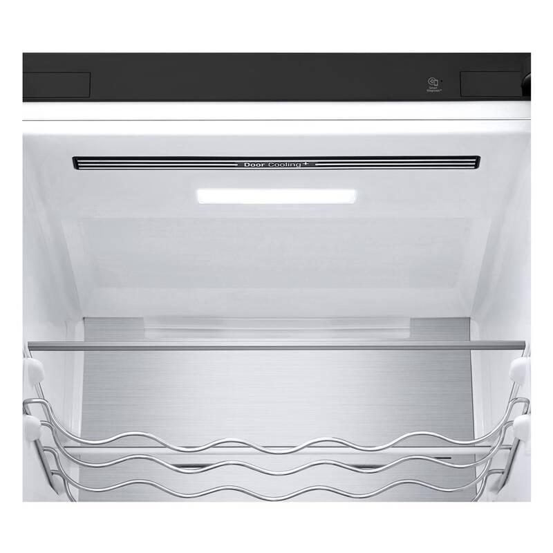 Chladnička s mrazničkou LG GBB72MCUGN černá