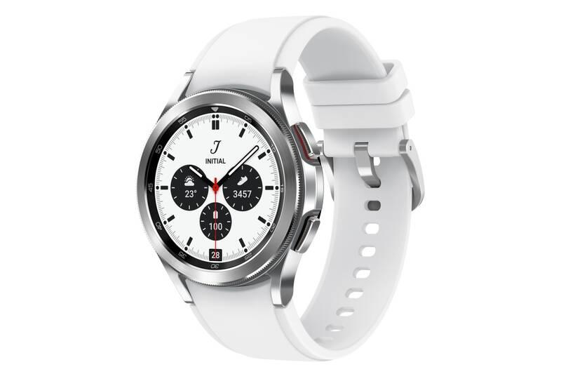Chytré hodinky Samsung Galaxy Watch4 Classic 42mm stříbrné, Chytré, hodinky, Samsung, Galaxy, Watch4, Classic, 42mm, stříbrné