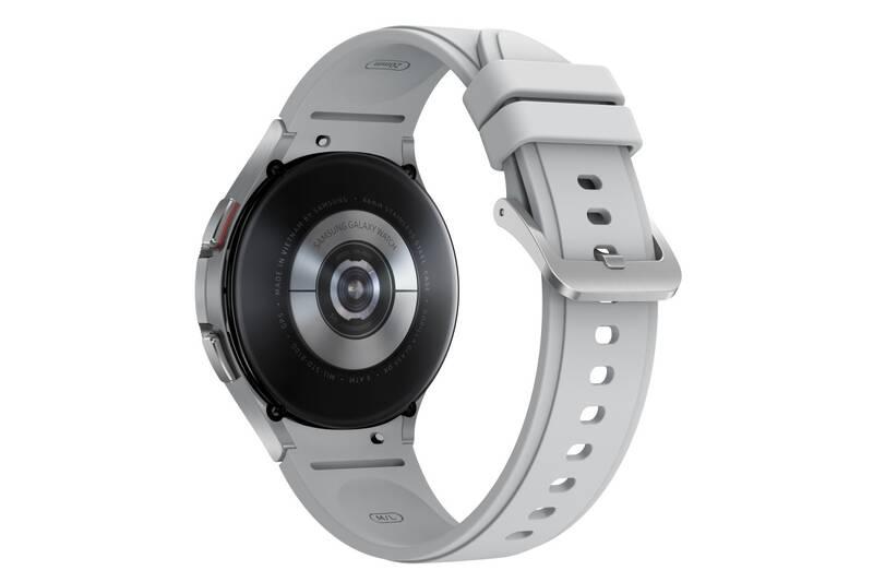 Chytré hodinky Samsung Galaxy Watch4 Classic 46mm LTE stříbrné