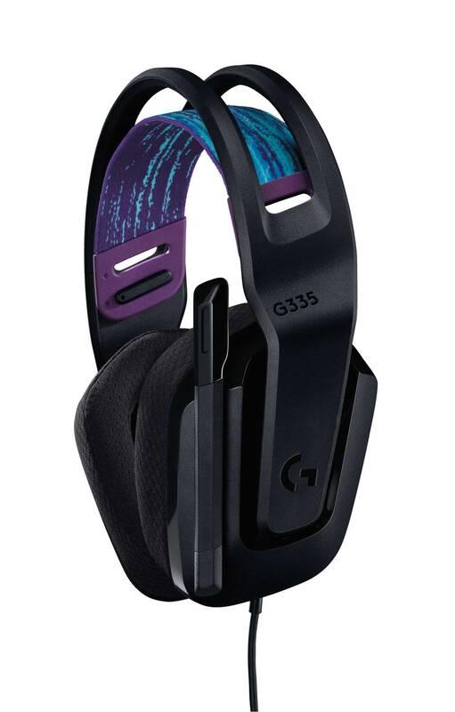 Headset Logitech G335 Wired Gaming černý