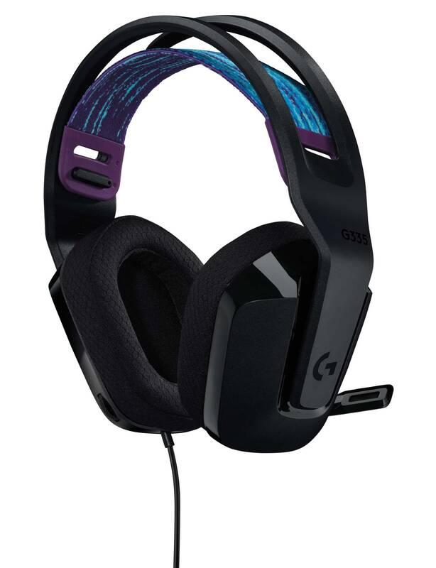 Headset Logitech G335 Wired Gaming černý