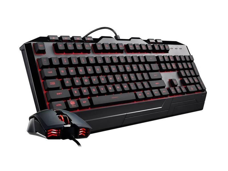 Klávesnice s myší Cooler Master Devastator III, CZ layout černá