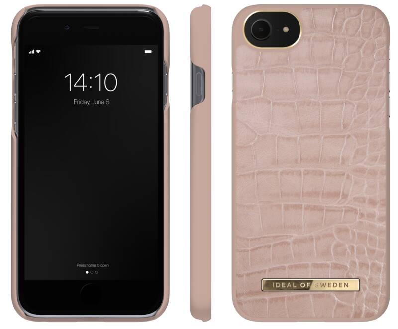 Kryt na mobil iDeal Of Sweden Atelier Case na Apple iPhone 8 7 6 6s SE - Rose Croco