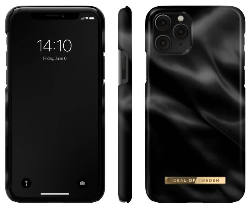 Kryt na mobil iDeal Of Sweden Fashion na Apple iPhone 11 Pro Xs X - Black Satin