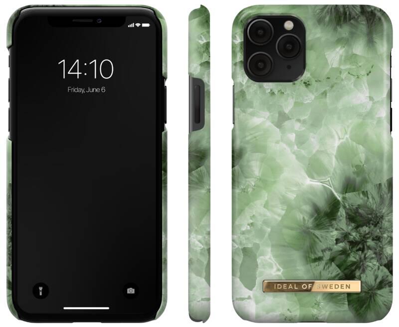 Kryt na mobil iDeal Of Sweden Fashion na Apple iPhone 11 Pro Xs X - Crystal Green Sky