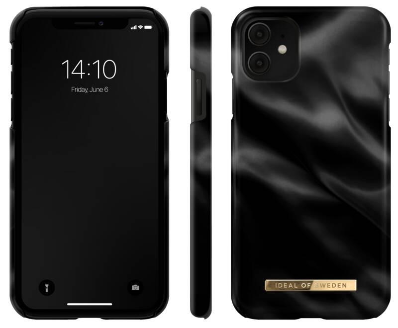 Kryt na mobil iDeal Of Sweden Fashion na Apple iPhone 11 XR - Black Satin