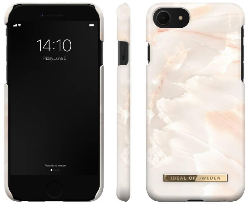 Kryt na mobil iDeal Of Sweden Fashion na Apple iPhone 8 7 6 6s SE - Rose Pearl Marble