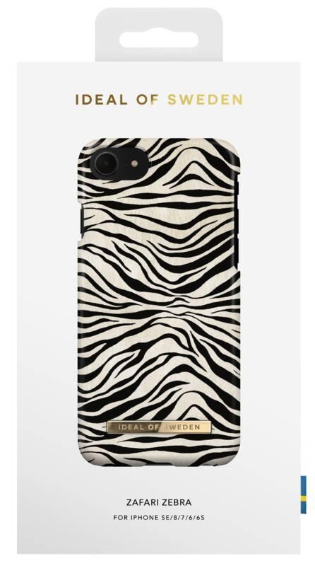 Kryt na mobil iDeal Of Sweden Fashion na Apple iPhone 8 7 6 6s SE - Zafari Zebra