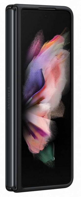 Kryt na mobil Samsung Silicone Cover Galaxy Z Fold3 černý