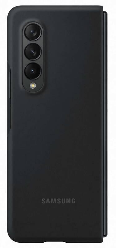 Kryt na mobil Samsung Silicone Cover Galaxy Z Fold3 černý