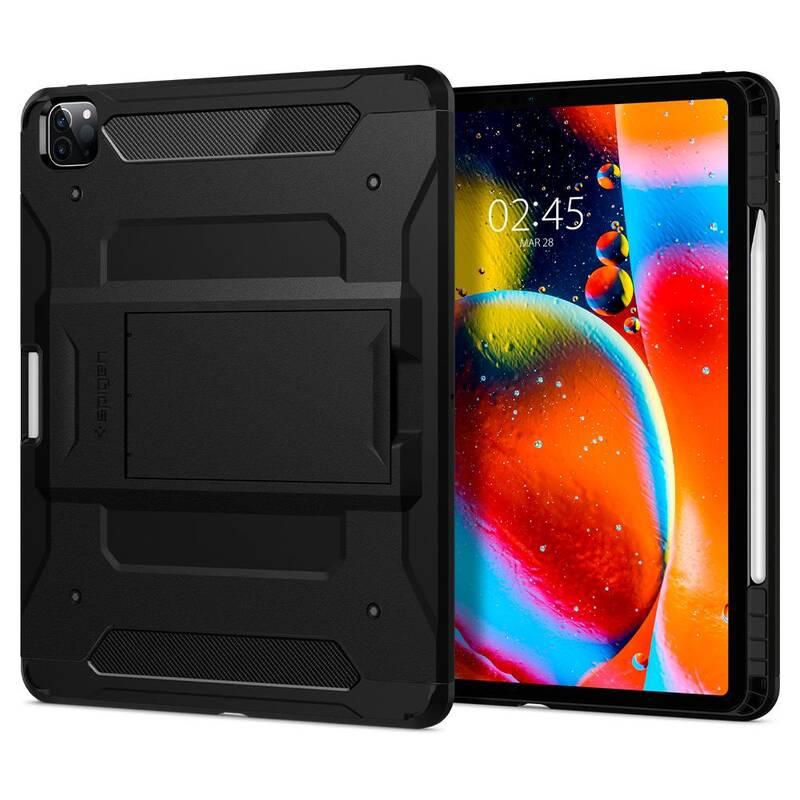Kryt Spigen Tough Armor Pro na Apple iPad Pro 12,9" 2021 černý