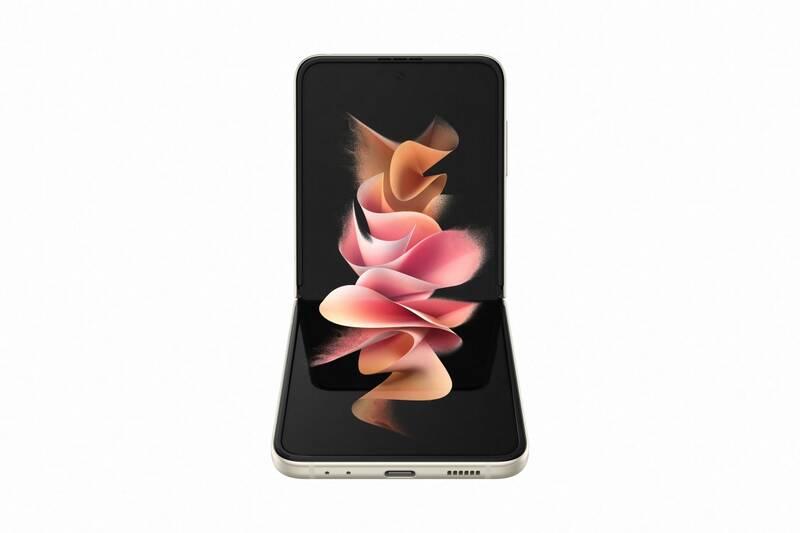 Mobilní telefon Samsung Galaxy Z Flip3 128 GB 5G krémový