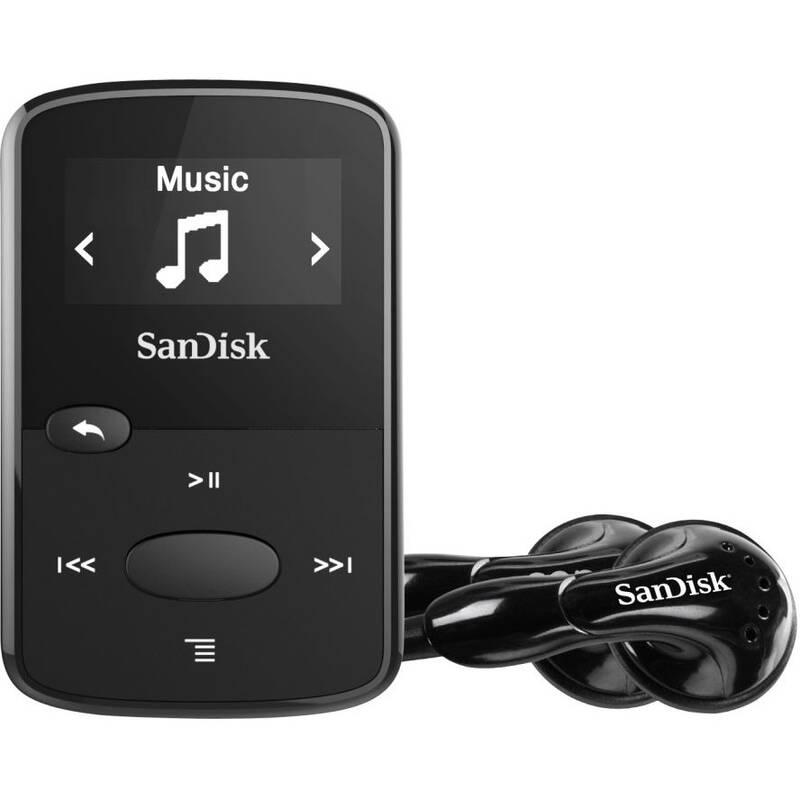 MP3 přehrávač SanDisk Clip Jam 8GB černý