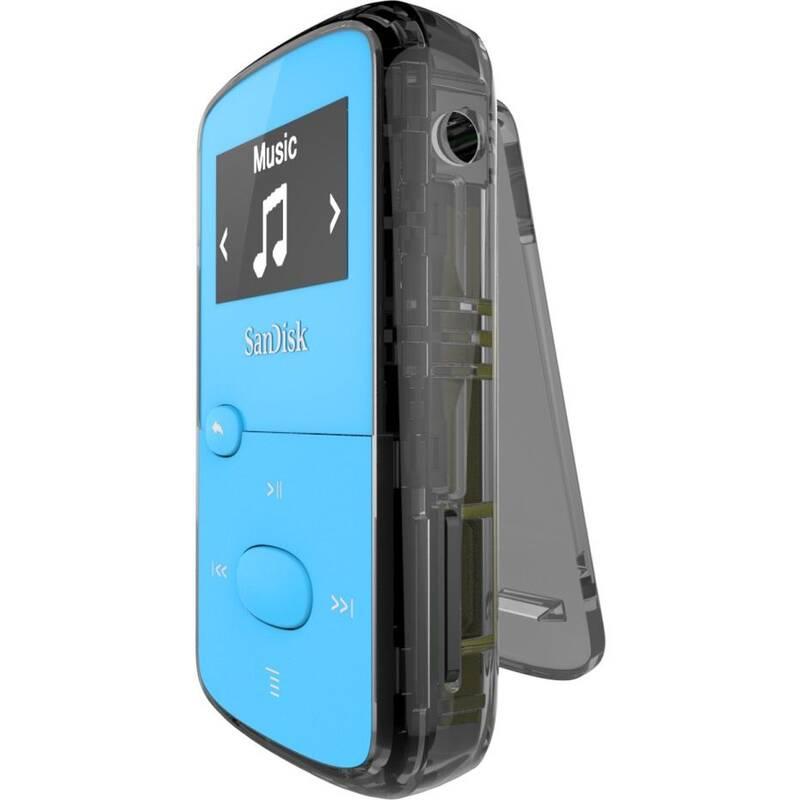 MP3 přehrávač SanDisk Clip Jam 8GB modrý, MP3, přehrávač, SanDisk, Clip, Jam, 8GB, modrý