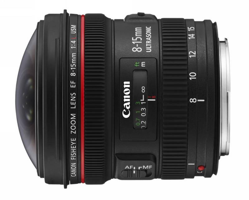 Objektiv Canon EF 8-15mm f 4L Fisheye USM