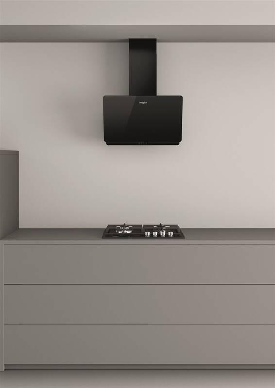 Odsavač par Whirlpool WHVP 65F LM K černý