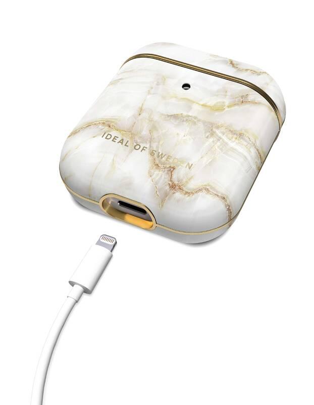 Pouzdro iDeal Of Sweden pro Apple Airpods - Golden Pearl Marble, Pouzdro, iDeal, Of, Sweden, pro, Apple, Airpods, Golden, Pearl, Marble