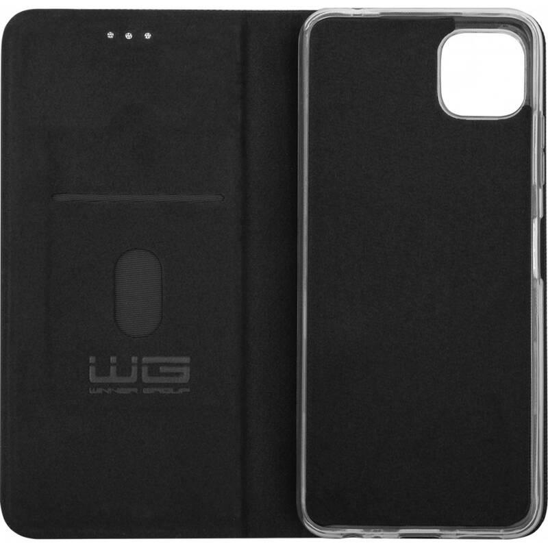 Pouzdro na mobil flipové WG Flipbook Duet na Samsung Galaxy A22 5G černé