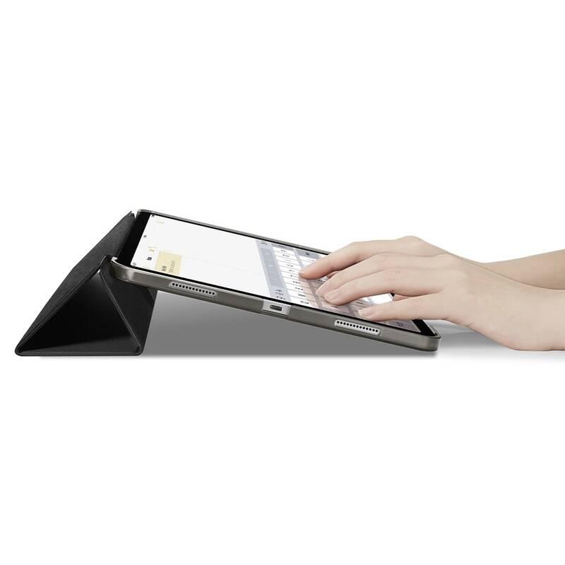 Pouzdro na tablet Spigen Liquid Air Folio na Apple iPad Pro 12,9" 2021 černé