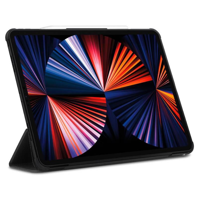 Pouzdro na tablet Spigen Rugged Armor Pro na Apple iPad Pro 12,9" 2021 černý