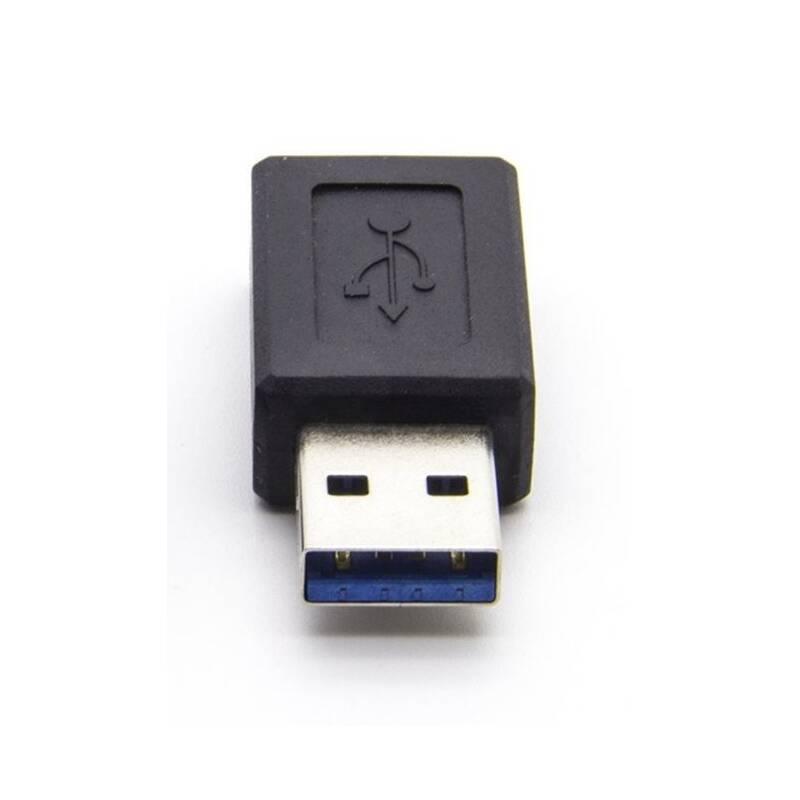 Redukce PremiumCord USB 3.0 USB-C, M F černá