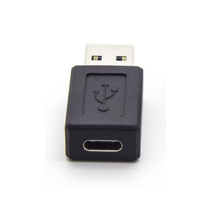 Redukce PremiumCord USB 3.0 USB-C, M F černá, Redukce, PremiumCord, USB, 3.0, USB-C, M, F, černá