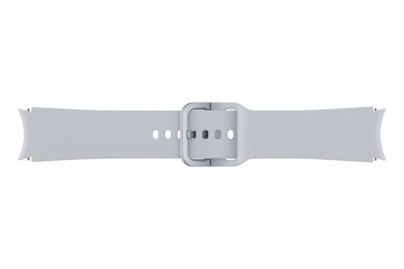 Řemínek Samsung Galaxy Watch4 44mm, sportovní stříbrný