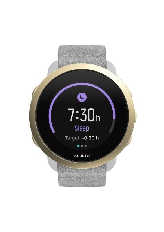 Sporttester Suunto 3 - Pebble White Light Gold