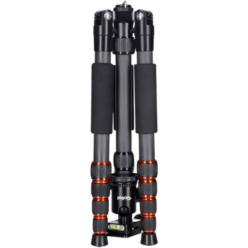 Stativ Rollei Traveller Carbon černý oranžový