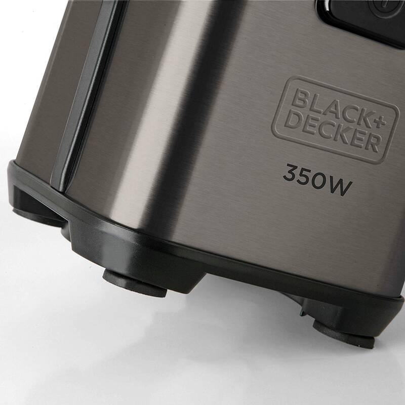 Stolní mixér Black Decker BXJBA350E černý nerez