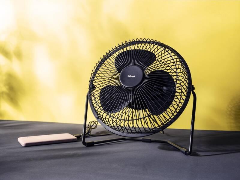Ventilátor Trust Blaze USB černý