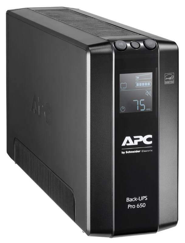 Záložní zdroj APC Back-UPS Pro 650VA 6 Outlets AVR LCD Interface, Záložní, zdroj, APC, Back-UPS, Pro, 650VA, 6, Outlets, AVR, LCD, Interface