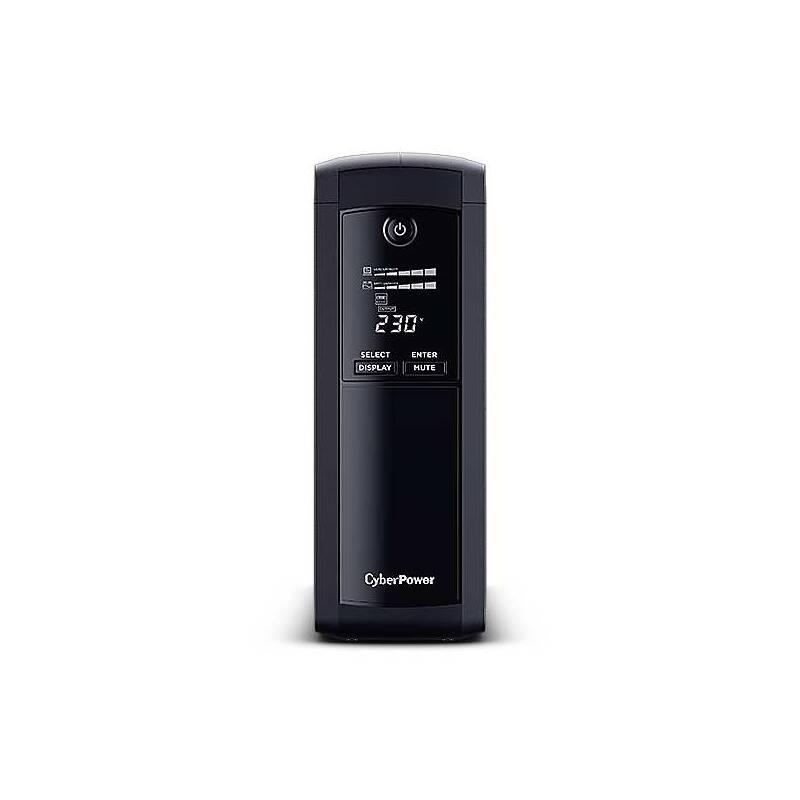 Záložní zdroj Cyber Power Systems Value PRO SERIE GreenPower UPS 1600VA 960W, FR zásuvky