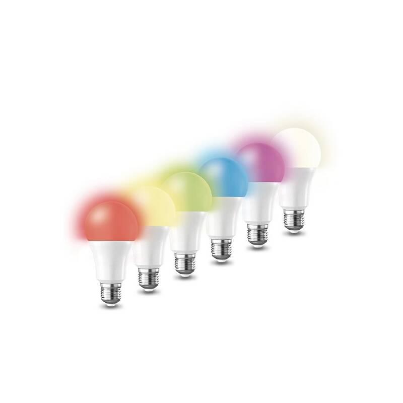 Chytrá žárovka Solight LED SMART WIFI, klasik, 10W, E27, RGB, Chytrá, žárovka, Solight, LED, SMART, WIFI, klasik, 10W, E27, RGB