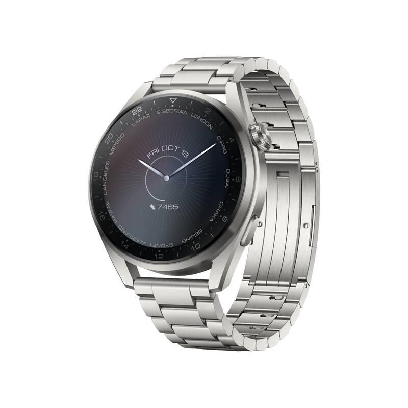 Chytré hodinky Huawei Watch 3 Pro - Titanium