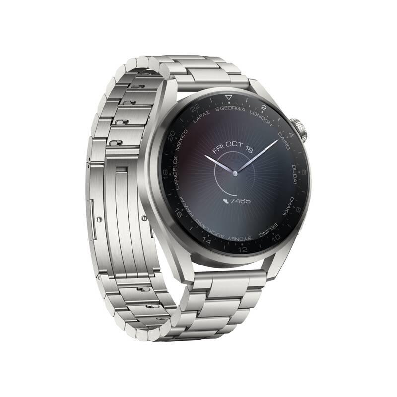 Chytré hodinky Huawei Watch 3 Pro - Titanium, Chytré, hodinky, Huawei, Watch, 3, Pro, Titanium