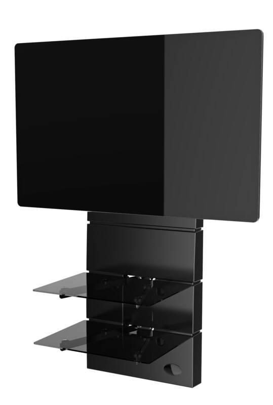 Držák TV Meliconi Ghost Design 3500 Matt pro úhlopříčky 32" až 70", nosnost 30 kg černý