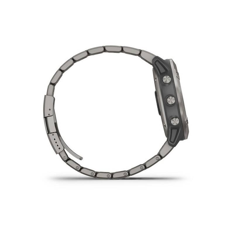 GPS hodinky Garmin fenix6X PRO Solar titanium