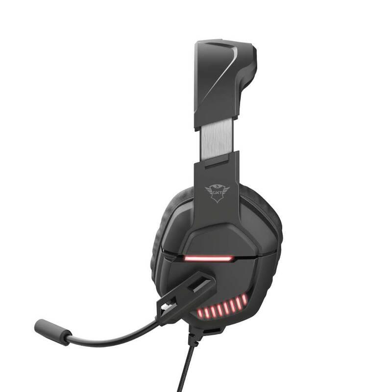 Headset Trust GXT 448 Nixxo Illuminated černá