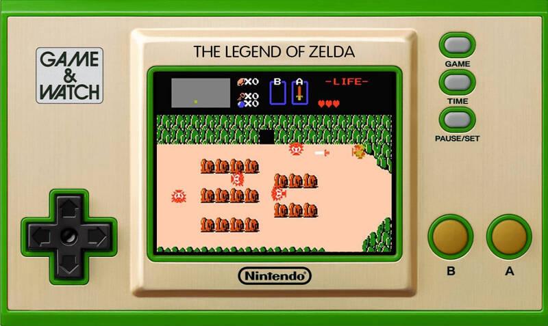 Herní konzole Nintendo Game & Watch: The Legend of Zelda, Herní, konzole, Nintendo, Game, &, Watch:, The, Legend, of, Zelda