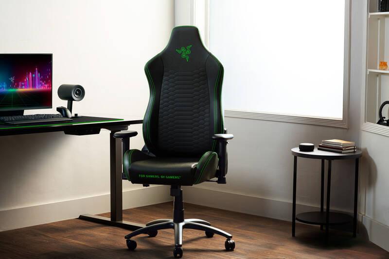 Herní židle Razer Iskur X černá zelená, Herní, židle, Razer, Iskur, X, černá, zelená