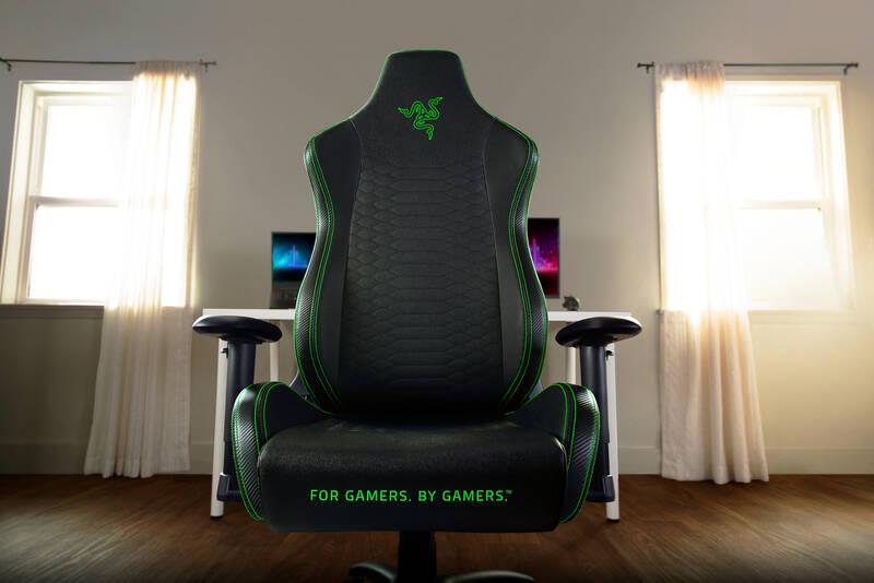 Herní židle Razer Iskur X černá zelená