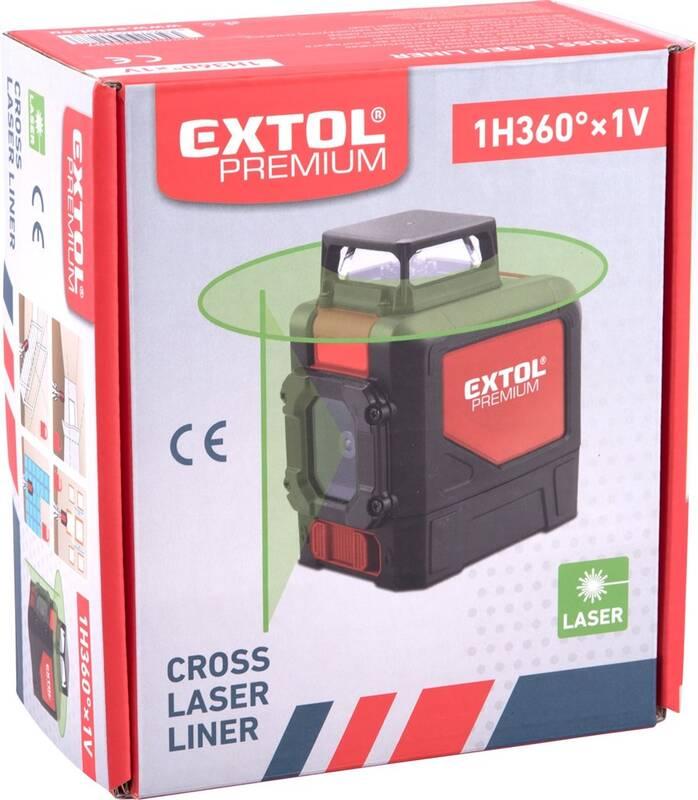 Křížový laser EXTOL 8823307, Křížový, laser, EXTOL, 8823307