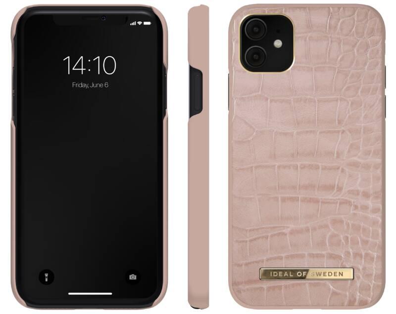 Kryt na mobil iDeal Of Sweden Atelier Case na Apple iPhone 11 XR - Rose Croco