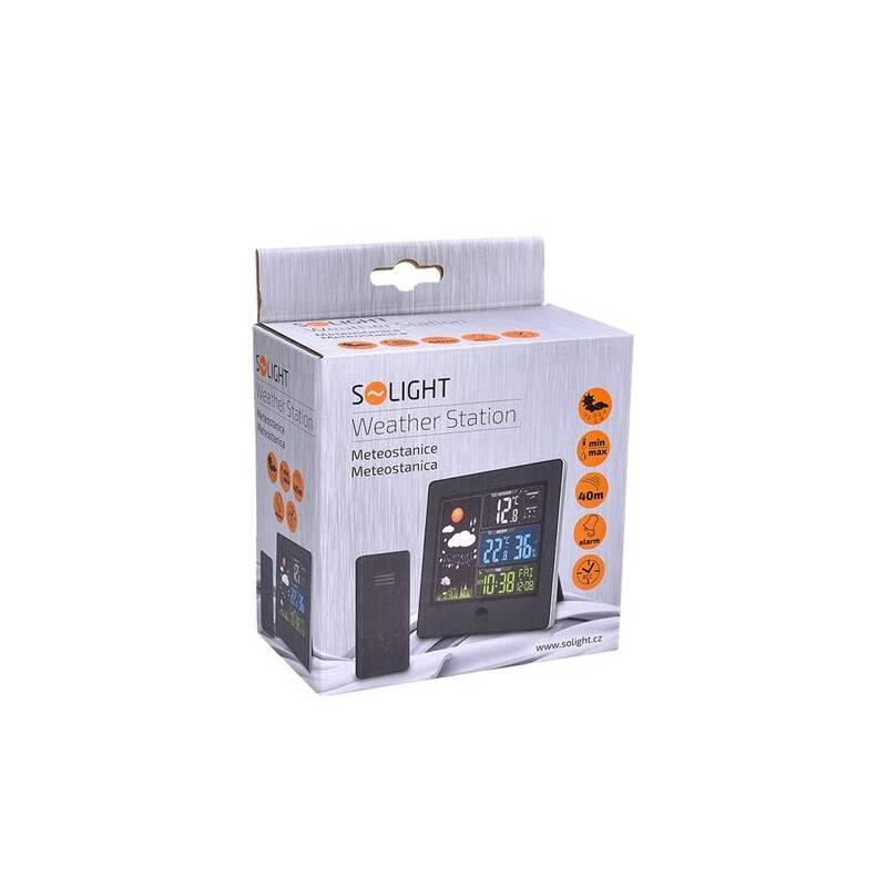 Meteorologická stanice Solight TE80 černá