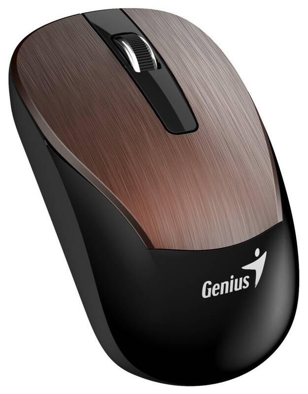 Myš Genius ECO-8015 hnědá, Myš, Genius, ECO-8015, hnědá