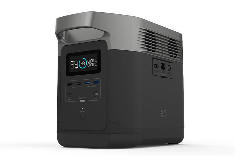 Nabíjecí stanice EcoFlow DELTA 220-240V solární panel 110W